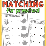 Shadow Matching Preschool Worksheets