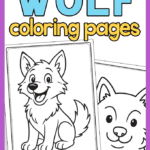 Wolf Coloring Pages