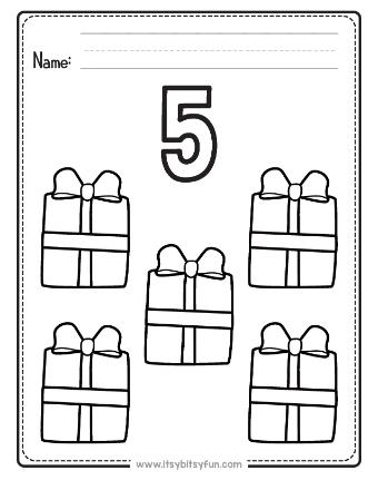 Christmas Count and Color Worksheets-page-005