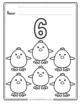 Easter Count and Color Worksheets-page-006