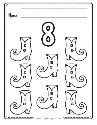 St Patricks Day Count and Color Worksheets-page-008