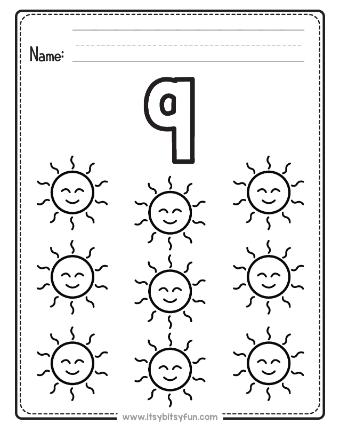 Summer Count and Color Worksheets-page-009