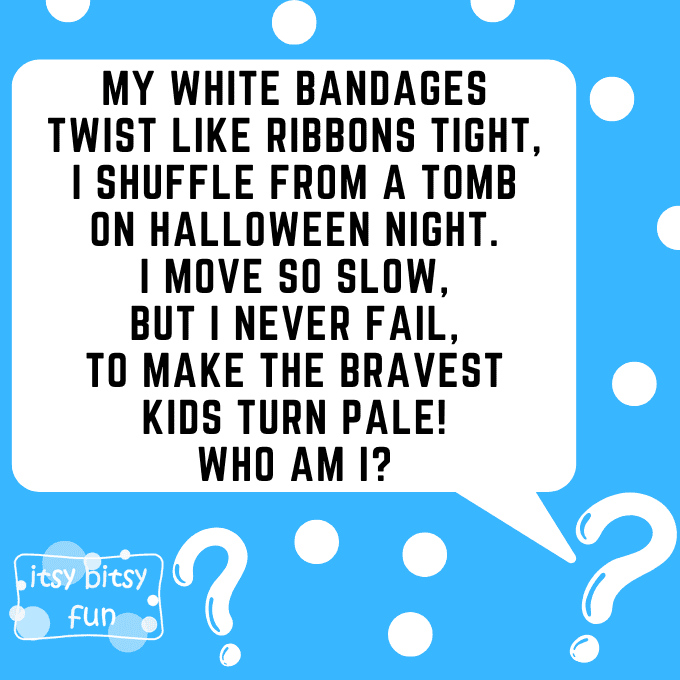Mummy Riddles Mummy Riddles for Kids - Itsy Bitsy Fun