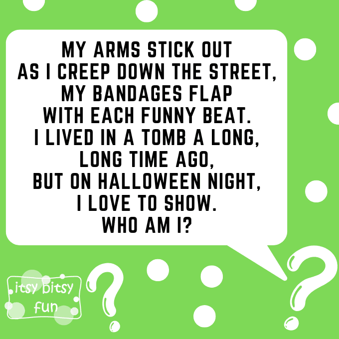Mummy Riddles Mummy Riddles for Kids - Itsy Bitsy Fun