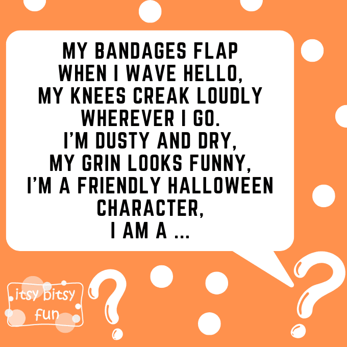 Mummy Riddles Mummy Riddles for Kids - Itsy Bitsy Fun