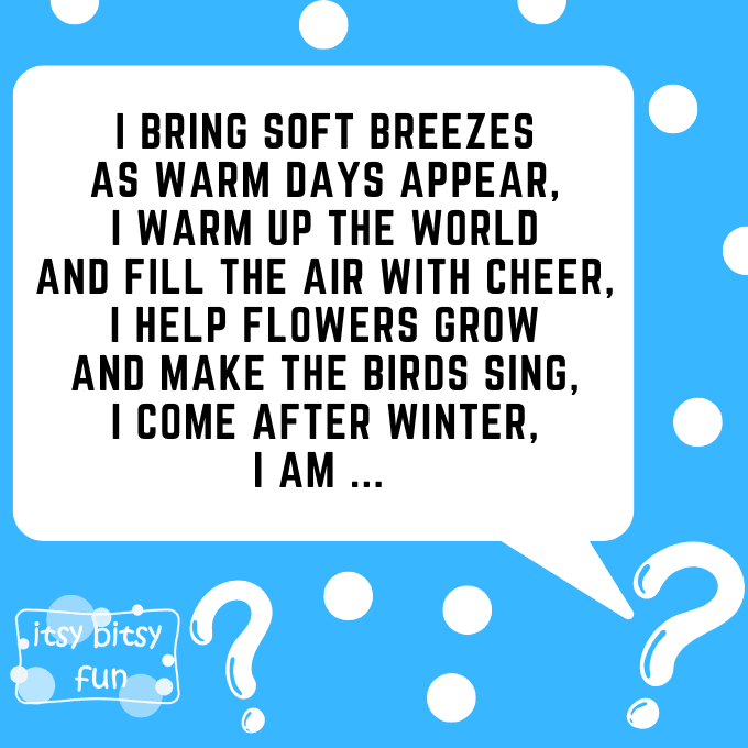 Spring Riddles for Kids 10