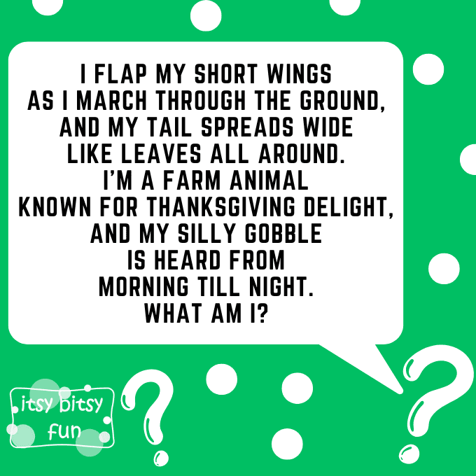 Turkey Riddles for Kids 4