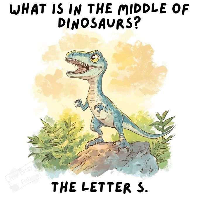 Dino Jokes and Puns for Kids