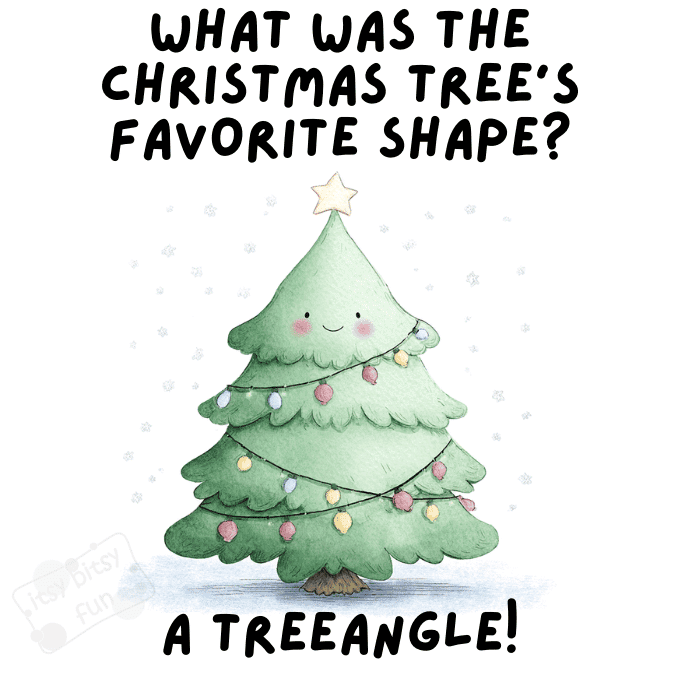Funny Christmas Tree Jokes and Puns for Kids