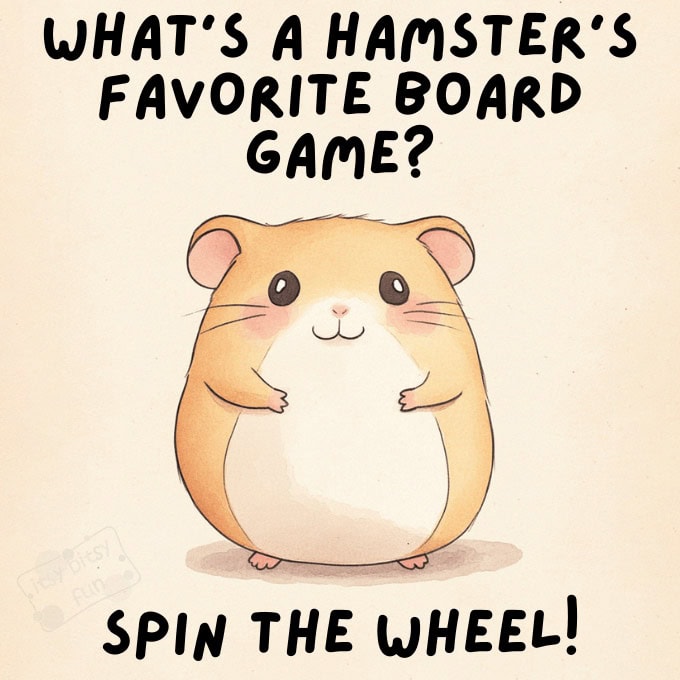 25+ Hamster Puns and Jokes for Kids Itsy Bitsy Fun