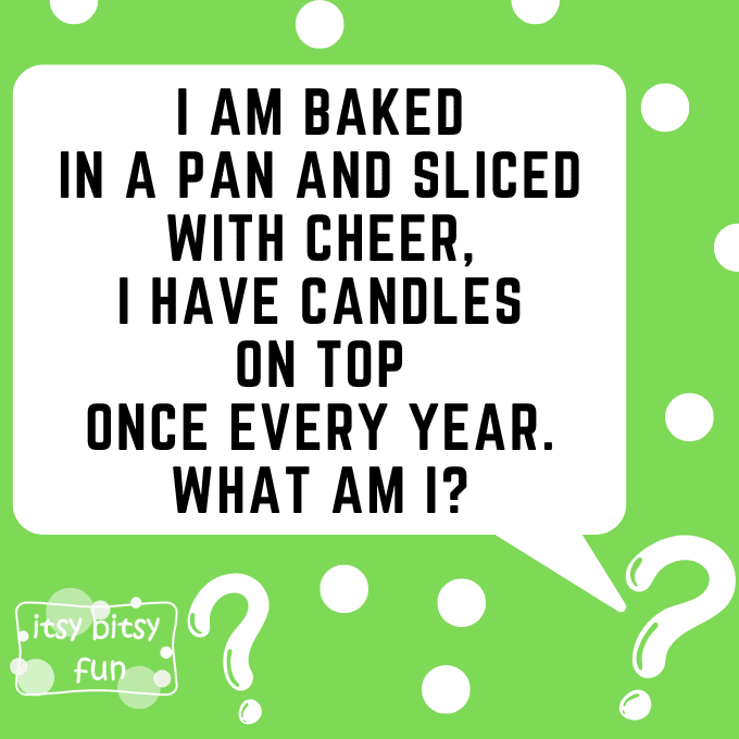 Cake Riddles for Kids 2