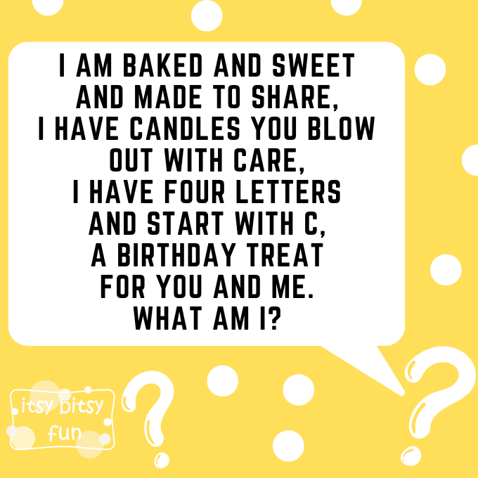 Cake Riddles for Kids 5