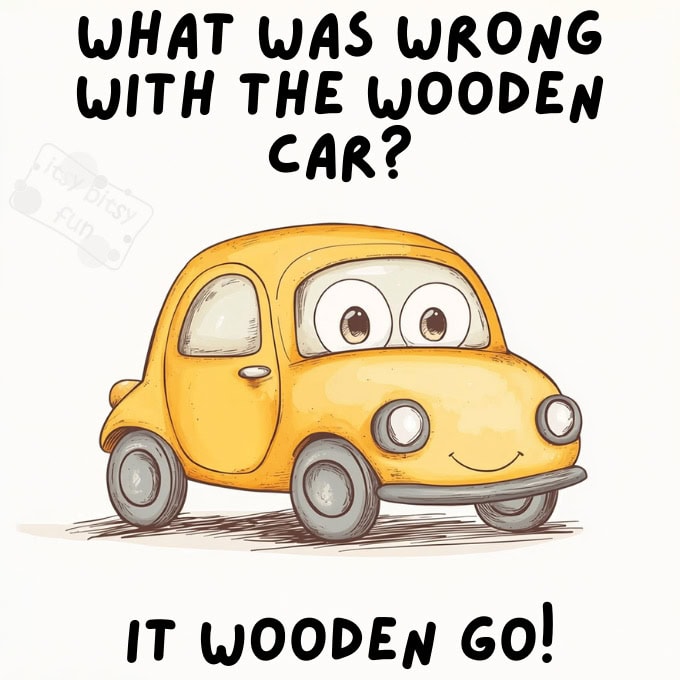 Funny Car Jokes for Kids