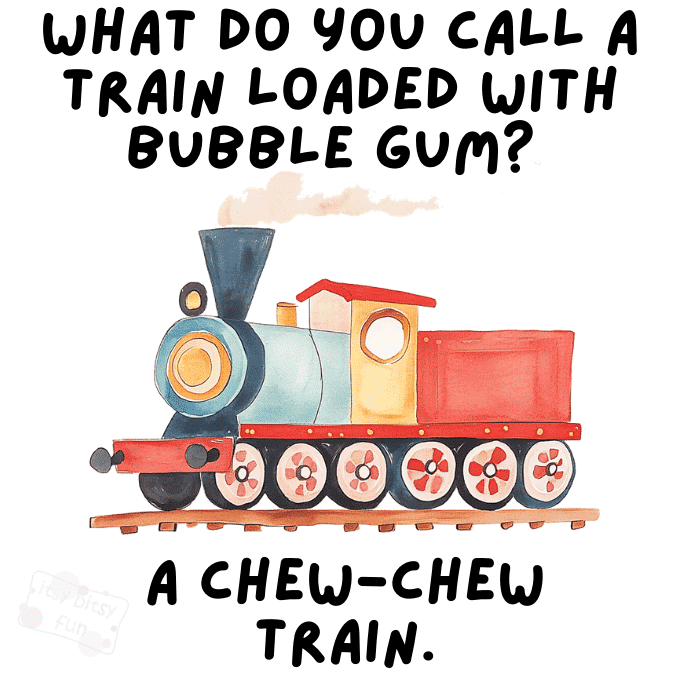 Funny Train Jokes for Kids