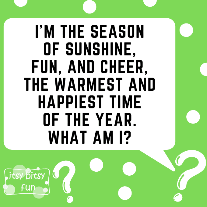 Summer Riddles for Kids 2
