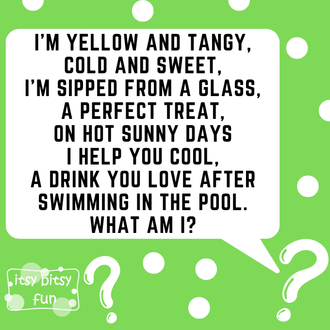 Summer Riddles for Kids 7