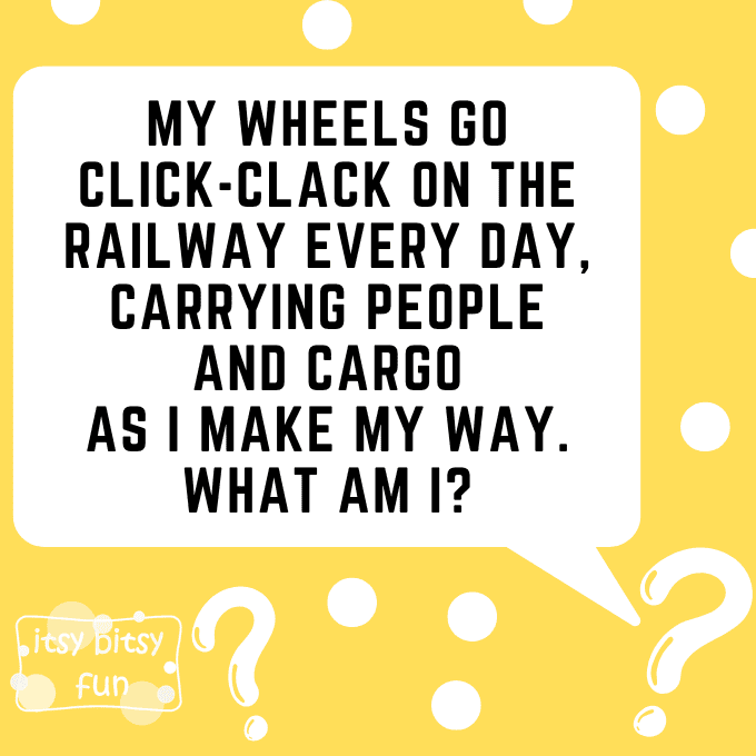 Train Riddles for Kids 2
