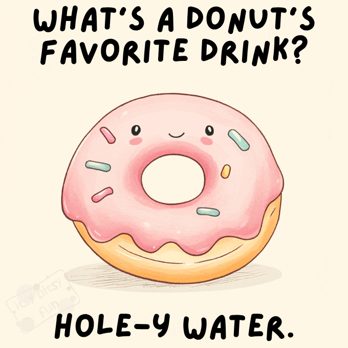 Funny Donut Jokes and Puns for Kids