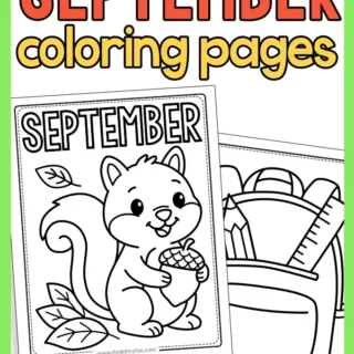 Free Printable September Coloring Pages for Kids